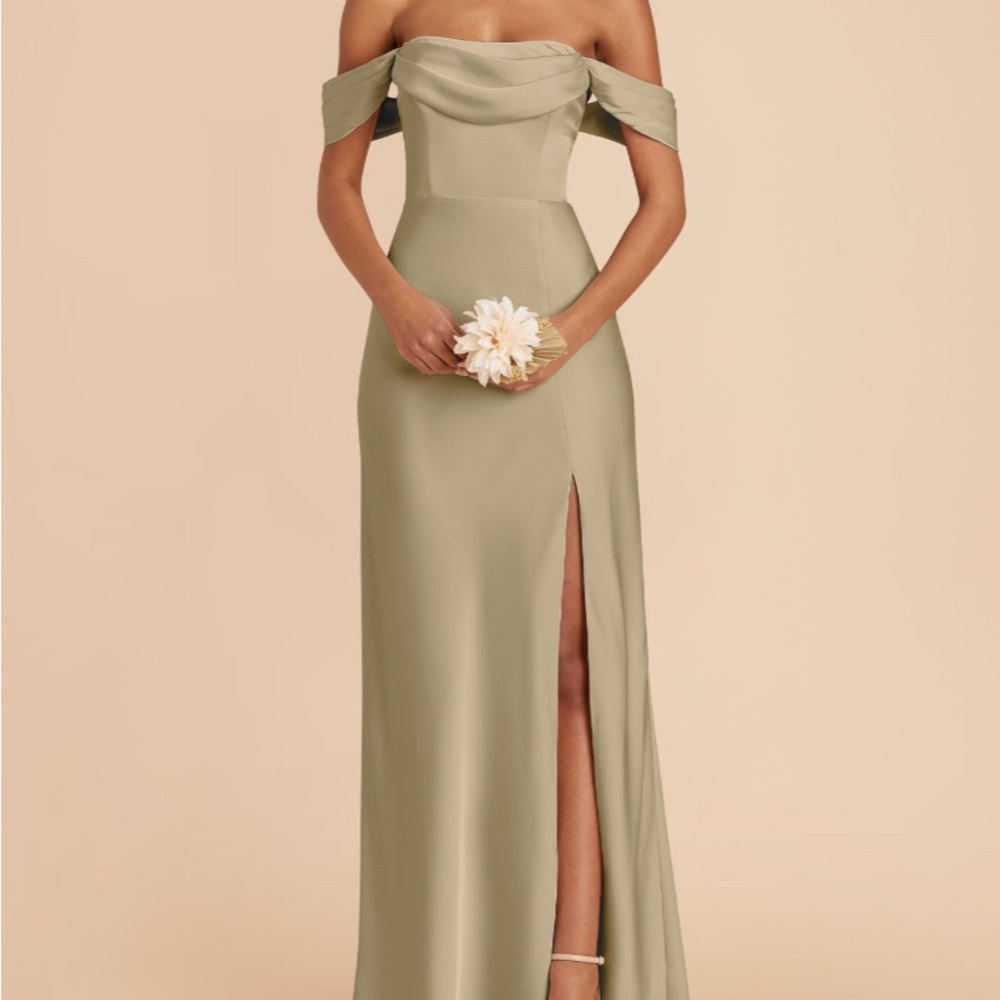 Birdy Grey Moss Green Matte Satin